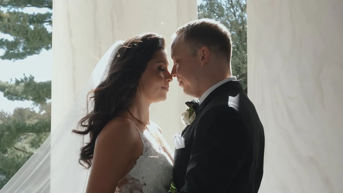 Claudia & Daniel wedding film still