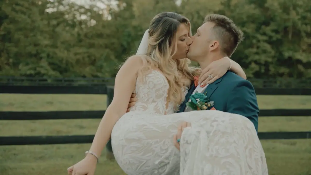 Darienne & Derrick wedding film still